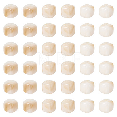 60Pcs Transparent Acrylic Beads OACR-TA0004-88D-1