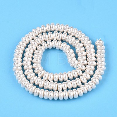 Transparent Spray Painted Glass Beads Strands GLAA-N001-33-1