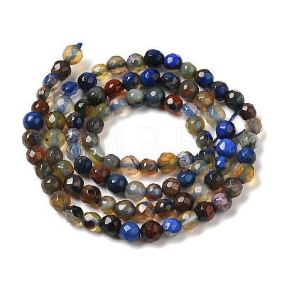 Natural Agate Beads Strands G-H302-A01-07-1