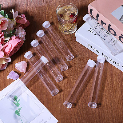 Transparent Tube Plastic Bead Containers with Lids CON-WH0092-81B-1