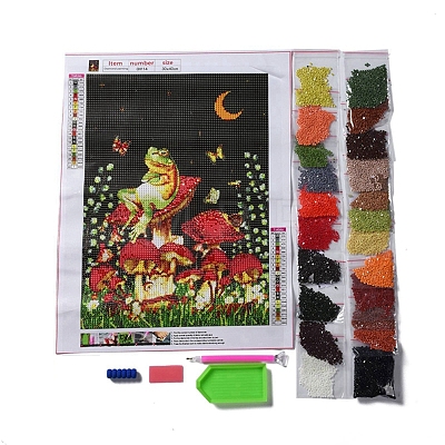 DIY Mushroom 5D Diamond Painting Full Drill Kits DIY-K060-04-1