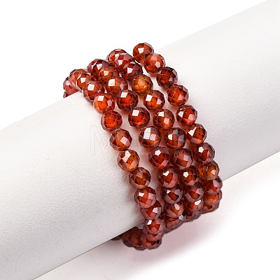 Cubic Zirconia Beads Strands G-G792-47-03C-1
