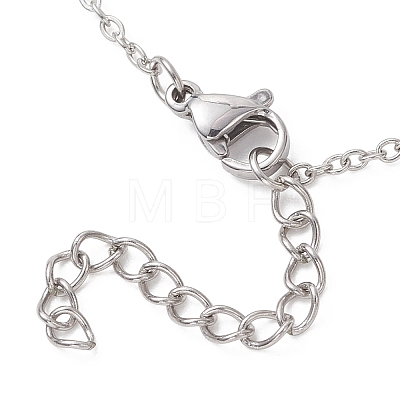 304 Stainless Steel Cable Chain Satellite Chain Bracelet Making BJEW-JB13164-03-1