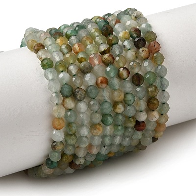 Natural African Jade Beads Strands G-L653-B04-3mm-01-1
