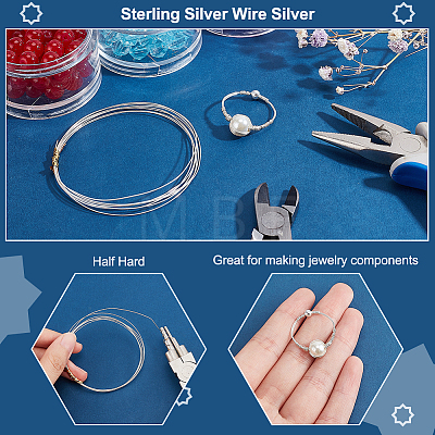 Sterling Silver Wire FIND-WH0127-32E-1