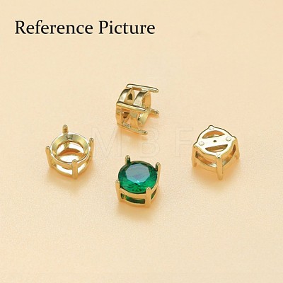 304 Stainless Steel Rhinestone Claw Settings STAS-U042-05A-P-1