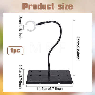 Plastic Assembled Action Figure Display Holders ODIS-WH0043-79-1