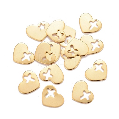 201 Stainless Steel Charms STAS-K217-73G-1
