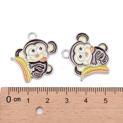 Alloy Enamel Pendants EA5857Y-8-1