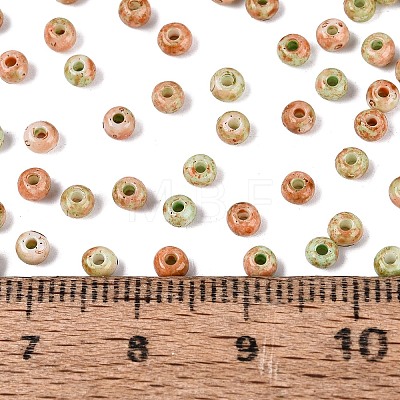Picasso Glass Seed Beads GL-N001-01B-07-1