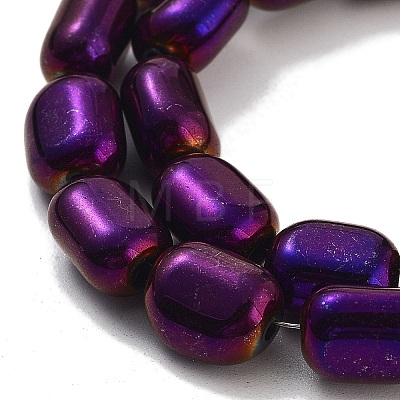 Synthetic Non-magnetic Hematite Beads Strands G-P545-F01-01C-1