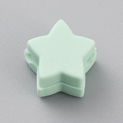 Star Silicone Focal Beads LS-SIL-TAC0008-08M-1