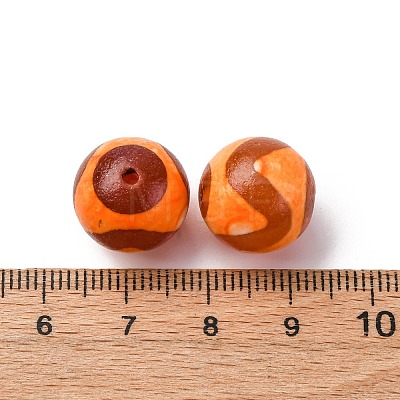 Tibetan Style dZi Beads TDZI-NH0001-D04-01B-1
