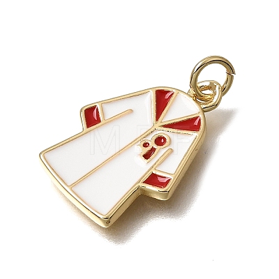 Alloy Enamel Pendants KK-CBA7532-02G-E-1