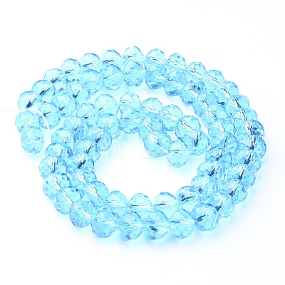 Handmade Glass Beads GR7X10MMY-20-1