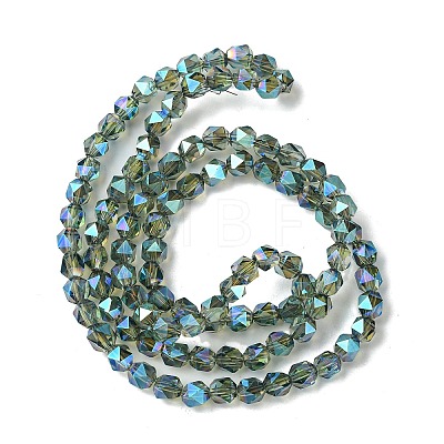 Electroplate Glass Beads Strands EGLA-K061-07A-FR01-1