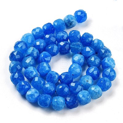 Natural White Jade Beads Strands G-H028-A09-23-1