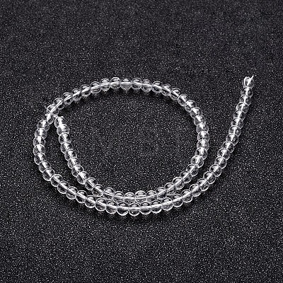 Glass Round Bead Strands for DIY Crafing X-GLAA-I028-6mm-01-1