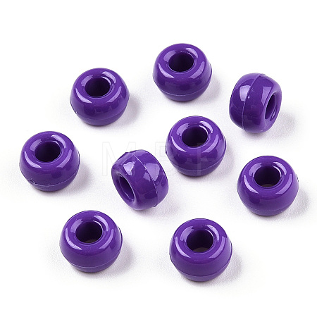 Opaque Plastic Beads KY-T025-01-F08-1