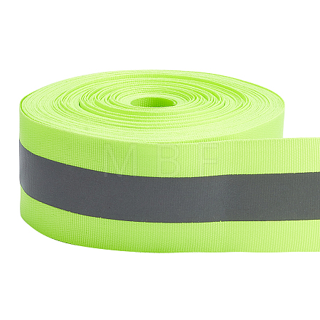 25M Flat Reflective Polyester Ribbons OCOR-BC0006-17B-1