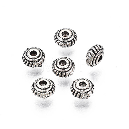 Tibetan Style Alloy Spacer Beads X1-K0NJX041-01-1