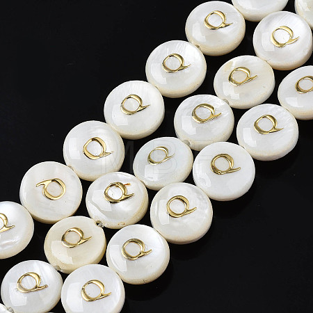 Natural Freshwater Shell Beads SHEL-S276-168Q-1