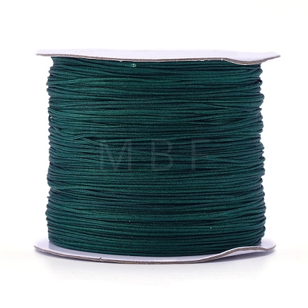 Nylon Braided Cord for Woven Jewelry Making Macrame Craft NWIR-D055-0.6mm-14-1