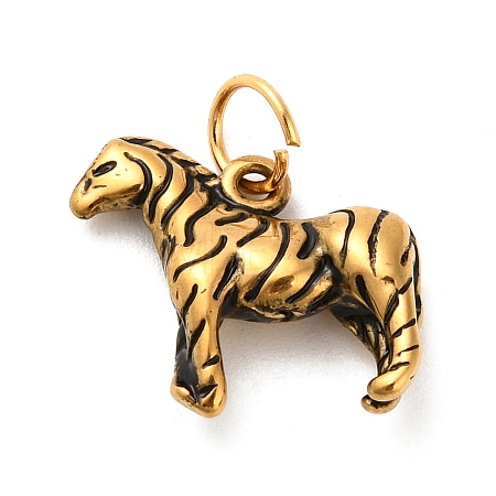 Animal Themes 304 Stainless Steel Enamel Pendants LS-STAS-K304-03C-G-1