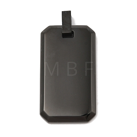 304 Stainless Steel Stamping Blank Tag Pendants STAS-G346-03EB-1