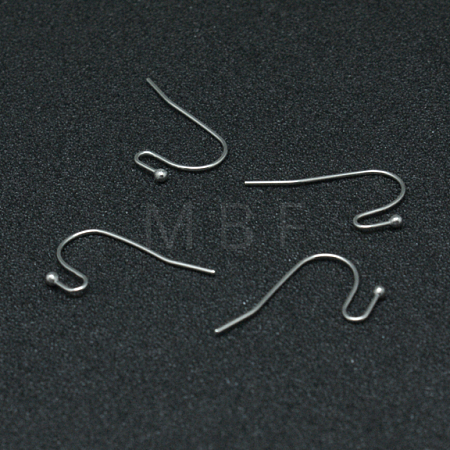 300Pcs 316 Surgical Stainless Steel Earring Hooks STAS-TAG0001-25-1