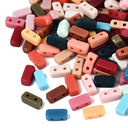 Opaque Acrylic Beads SACR-Q001-02A-M-1