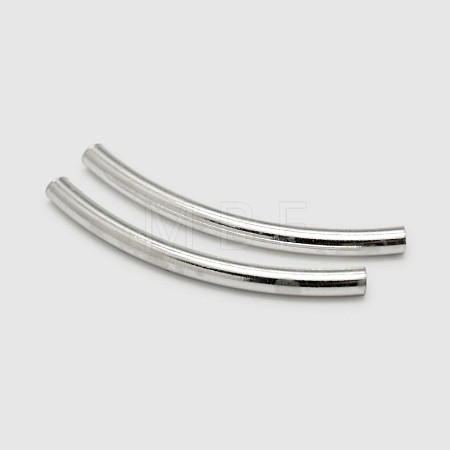 Tube 925 Sterling Silver Beads LS-STER-O021-03-26x2mm-1