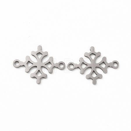Non-Tarnish 201 Stainless Steel Connector Charms X-STAS-K251-097P-1