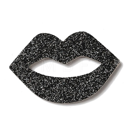 Halloween Imitation Leather Big Pendants FIND-K017-02D-01-1