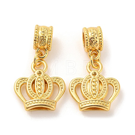 Tibetan Style Alloy European Dangle Charms PALLOY-F199-37G-1