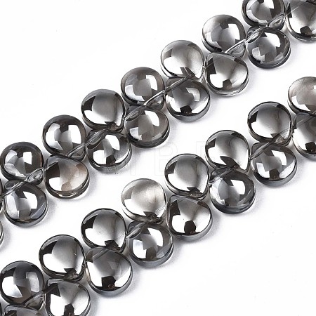 Electroplate Glass Beads Strand EGLA-S188-27-A02-1
