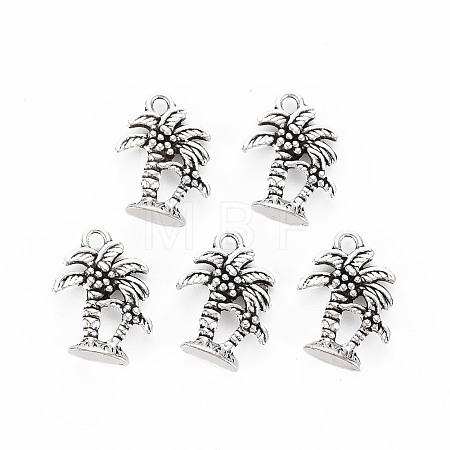 Tibetan Style Alloy Pendants X-TIBE-S320-201AS-1