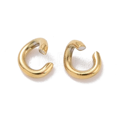 Ion Plating(IP) 304 Stainless Steel Open Jump Rings STAS-M235-J-01-1
