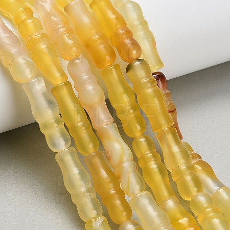 Natural Agate Beads Strands G-Z144-A02-01C-1