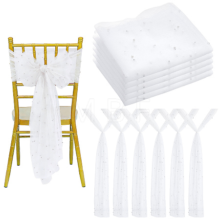 Nylon Mesh Fabrics DIY-WH0622-647B-1