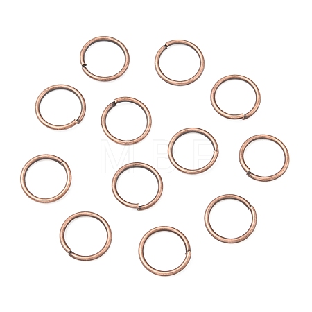 Brass Open Jump Rings JRC10MM-R-1