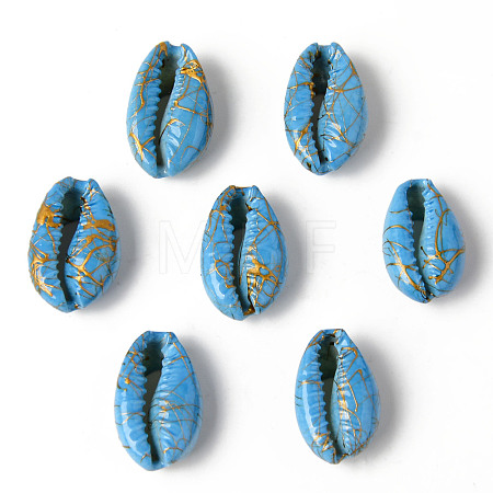 Natural Cowrie Shell Beads X-SSHEL-N0232-08A-1