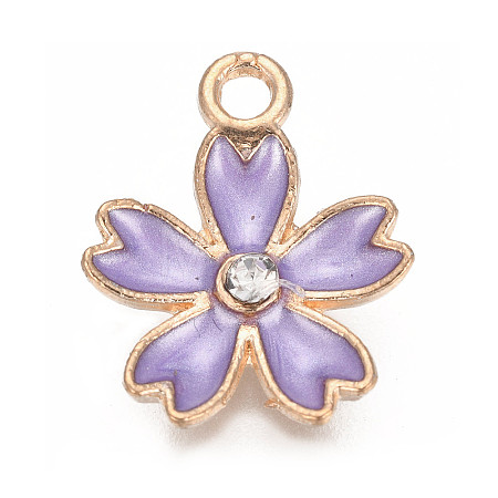 Alloy Enamel Pendants ENAM-TAC0001-10B-1