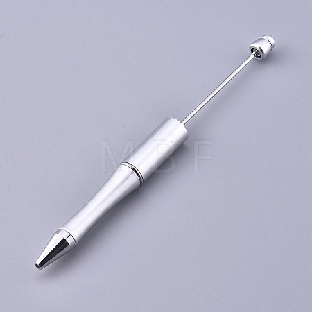 Plastic Beadable Pens AJEW-L082-A05-1