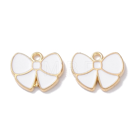 Alloy Enamel Pendants ENAM-O001-10E-G-1