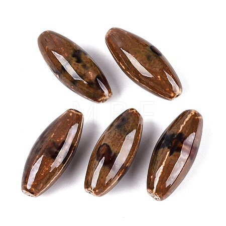 Vintage Handmade Porcelain Beads PORC-N013-23-02-1