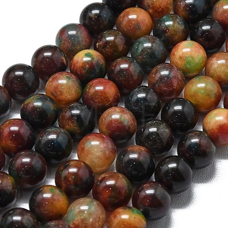 Natural Malaysia Jade Beads Strands G-L645-A01-10mm-04-1