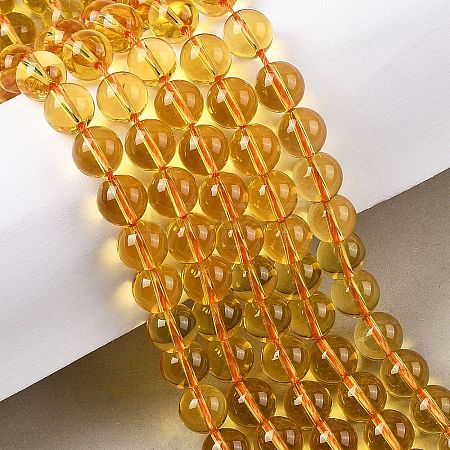 Synthetic Quartz Bead Strands G-H001-66B-02-1