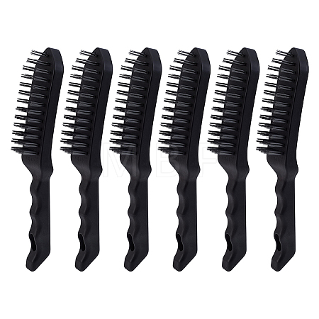 Stainless Steel Wire Brush AJEW-WH0643-030-1