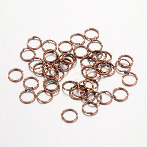 Iron Open Jump Rings IFIN-A018-5mm-R-NF-1